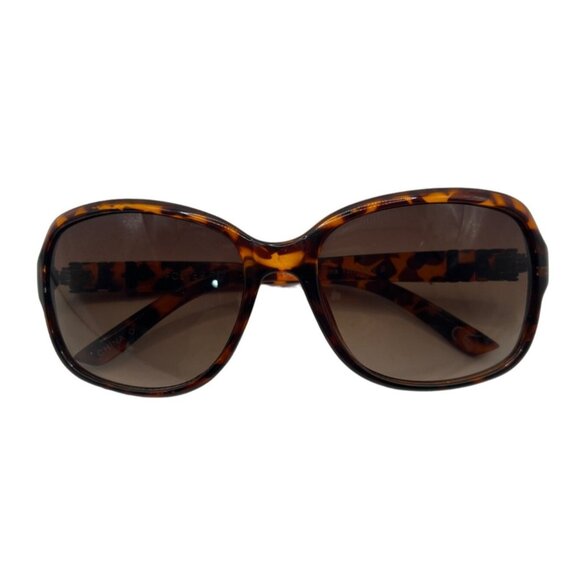Foster Grant Womens Tortoise Shell Sunglasses With Gradient Lenses - Picture 2 of 7